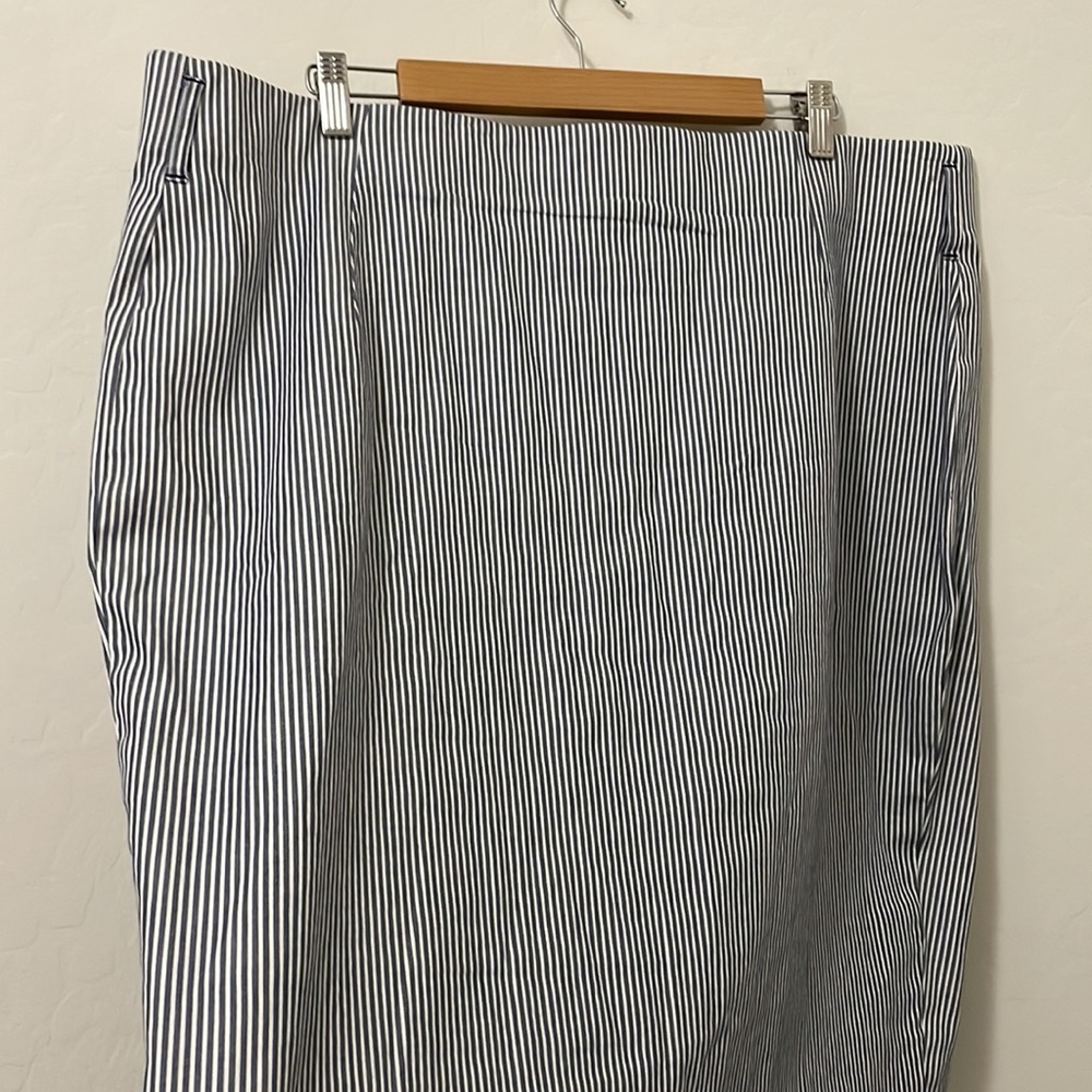 Lane Bryant Womens Striped Pencil Skirt - Picture 4 of 8